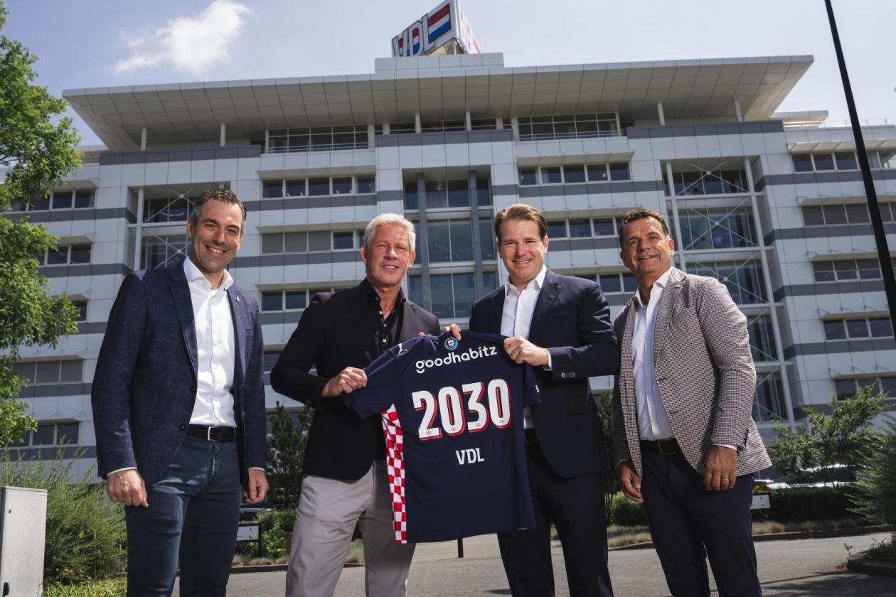 VDL Groep verlengt sponsorcontracten met PSV én FC Eindhoven met 5 jaar
